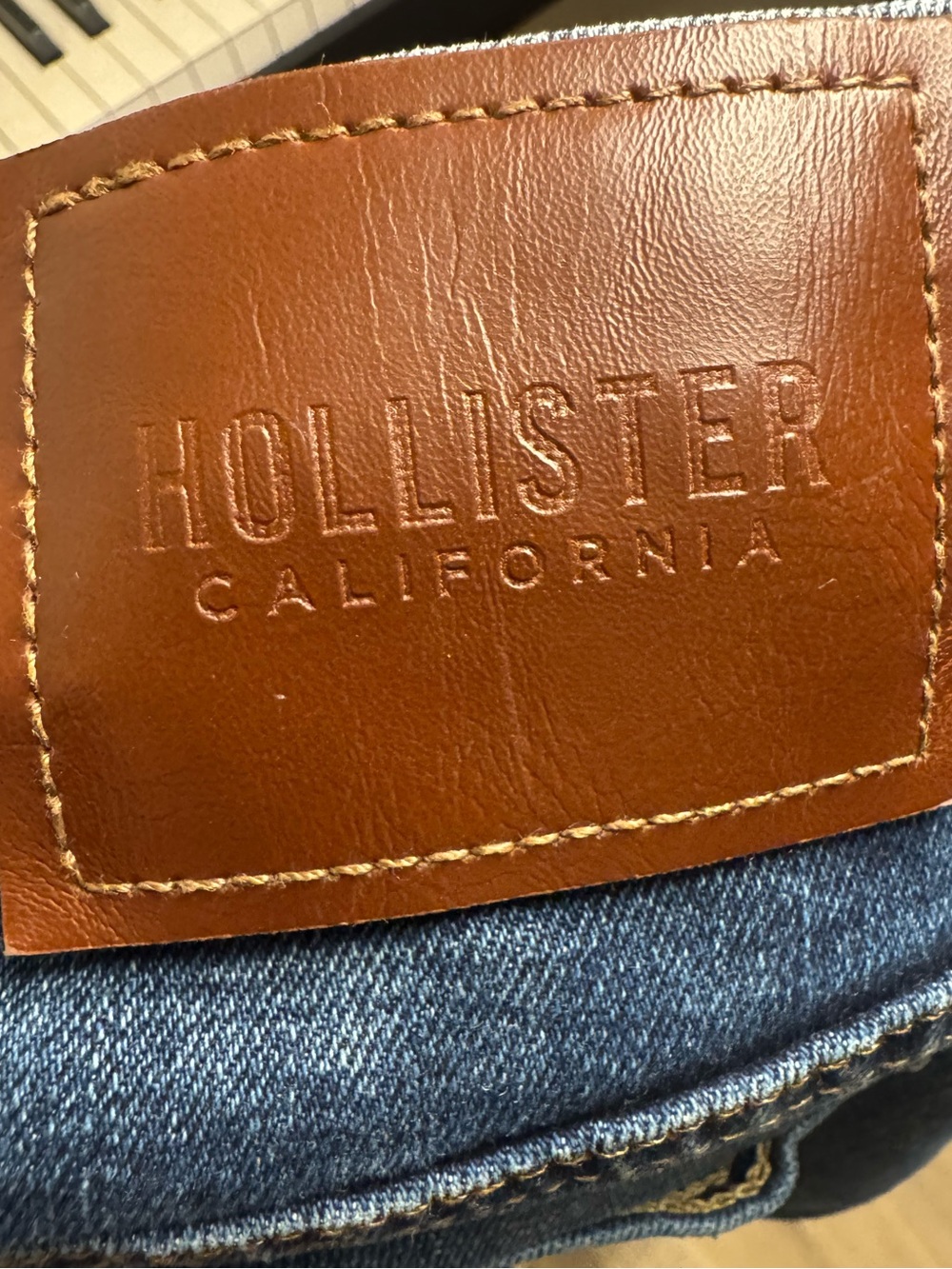 Hollister Epic Flex Straight Leg Jeans Men’s 30x30 Medium Wash Stretch Denim - Picture 4 of 5